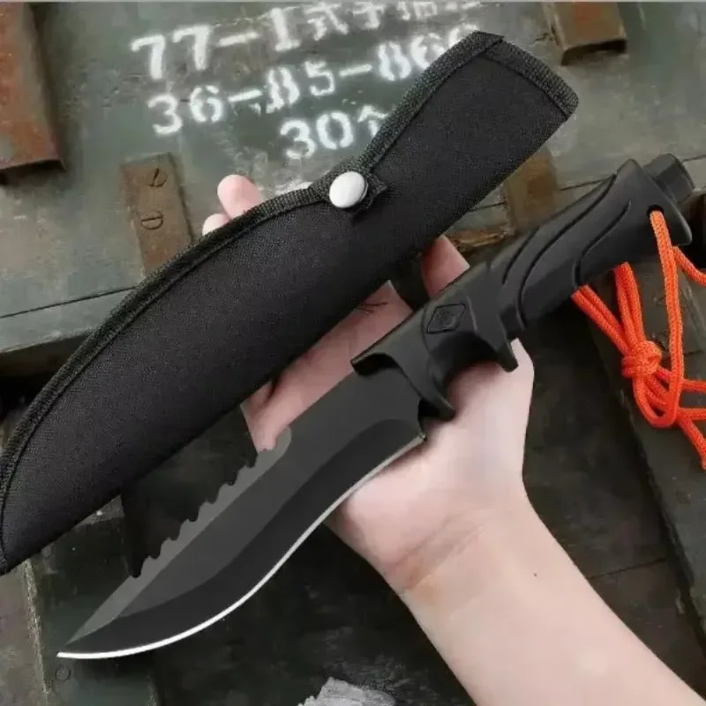 다용도 캠핑 생존 EDC 나이프 고경도 고강도 자켓 휴 - Dive Knife Titanium 리뷰 및 가격