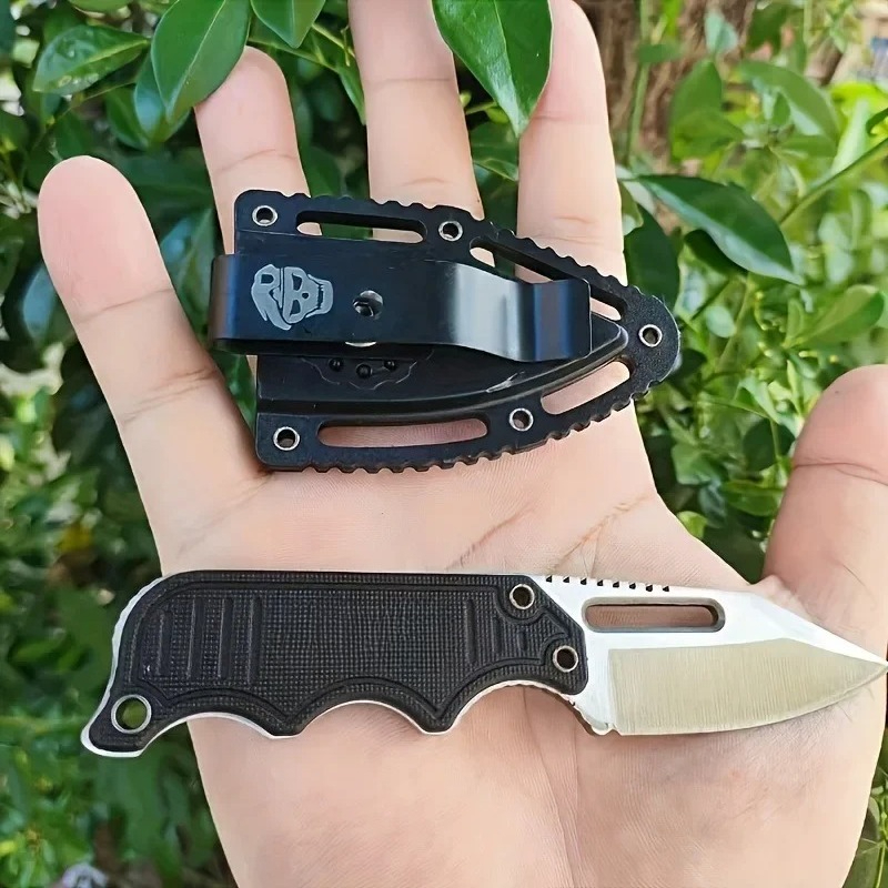 미니 고정 블레이드 나이프 G10 핸들 5Cr15MoV - Dive Knife Titanium 리뷰 및 가격