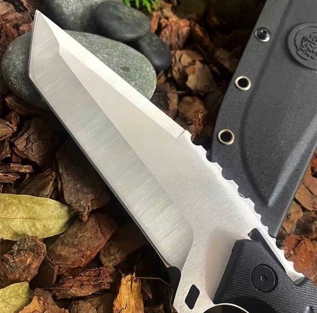 고경도 풀탱 고정날 나이프, 휴대용 칼집 포함, 아웃도 - Dive Knife Titanium 리뷰 및 가격