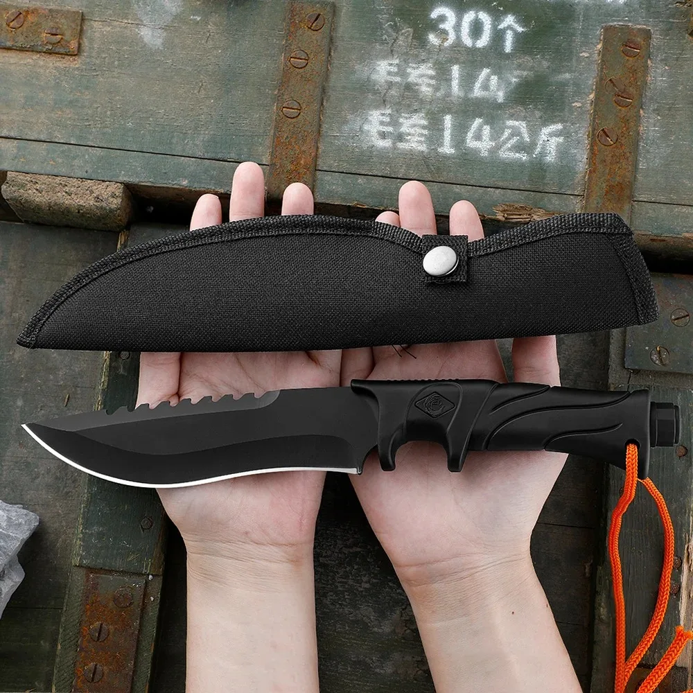 다용도 캠핑 및 생존 EDC 도구 고경도 고정날 직선  - Dive Knife Titanium 리뷰 및 가격