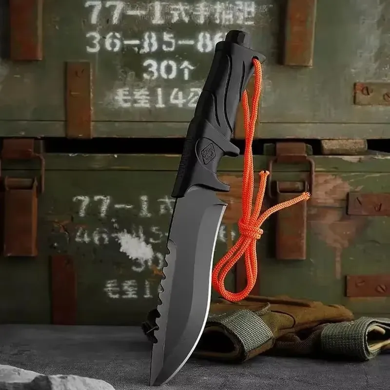 다용도 캠핑 및 생존 EDC 도구 고경도 고정날 직선  - Dive Knife Titanium 리뷰 및 가격