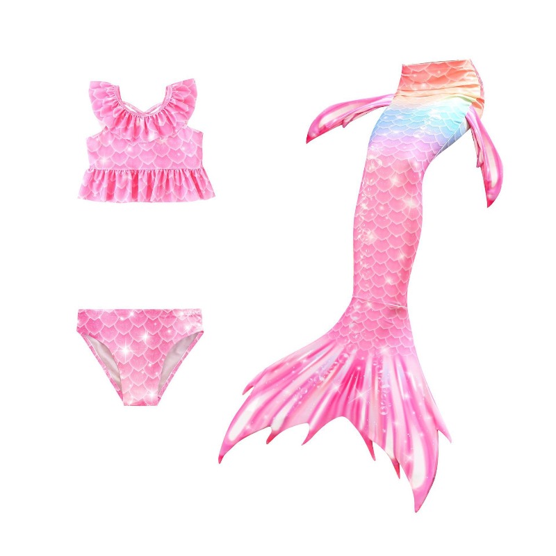 소녀 인어 꼬리 코스프레 의상 해변 수영복 공주 스타일 - Aquatic Sports Wear 리뷰 및 가격