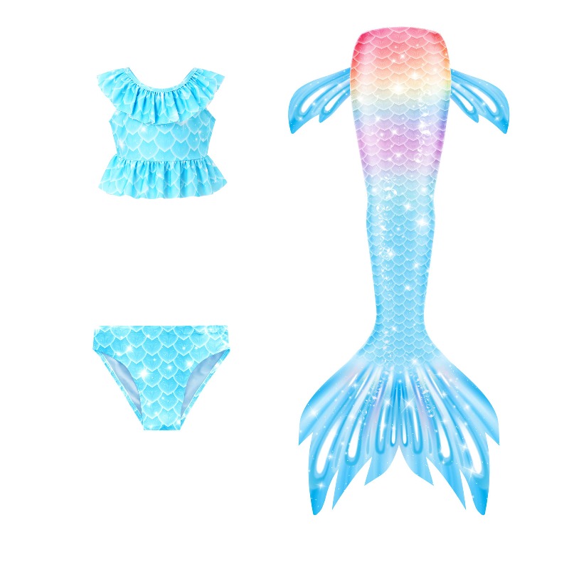소녀 인어 꼬리 코스프레 의상 해변 수영복 공주 스타일 - Aquatic Sports Wear 리뷰 및 가격