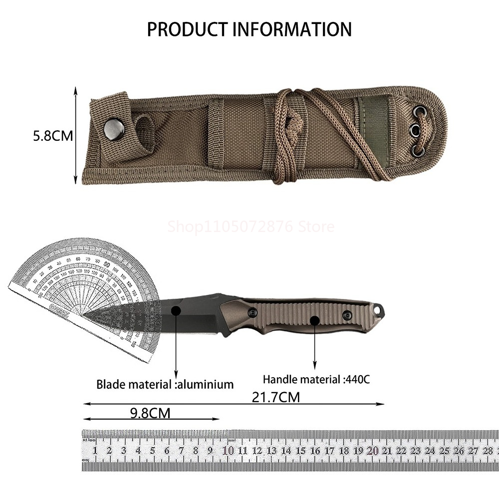 140BK EDC 야생 생존 사냥용 방어 440C 블레 - Dive Knife Titanium 리뷰 및 가격